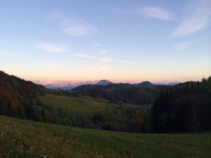 Coucher de soleil sur le Mole