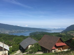 Dans la montée à la Forclaz