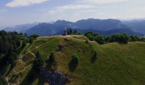 Vue aérienne Mont Forchat