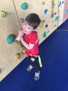 Before ... la grimpe