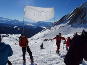 Manifestation aux Gets