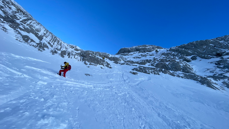 Ski de Rando – Bostan – Grand Couloir Central – 012022