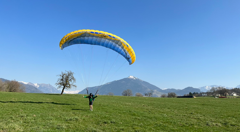 Reprise du gonflage pour Esteban – 032022