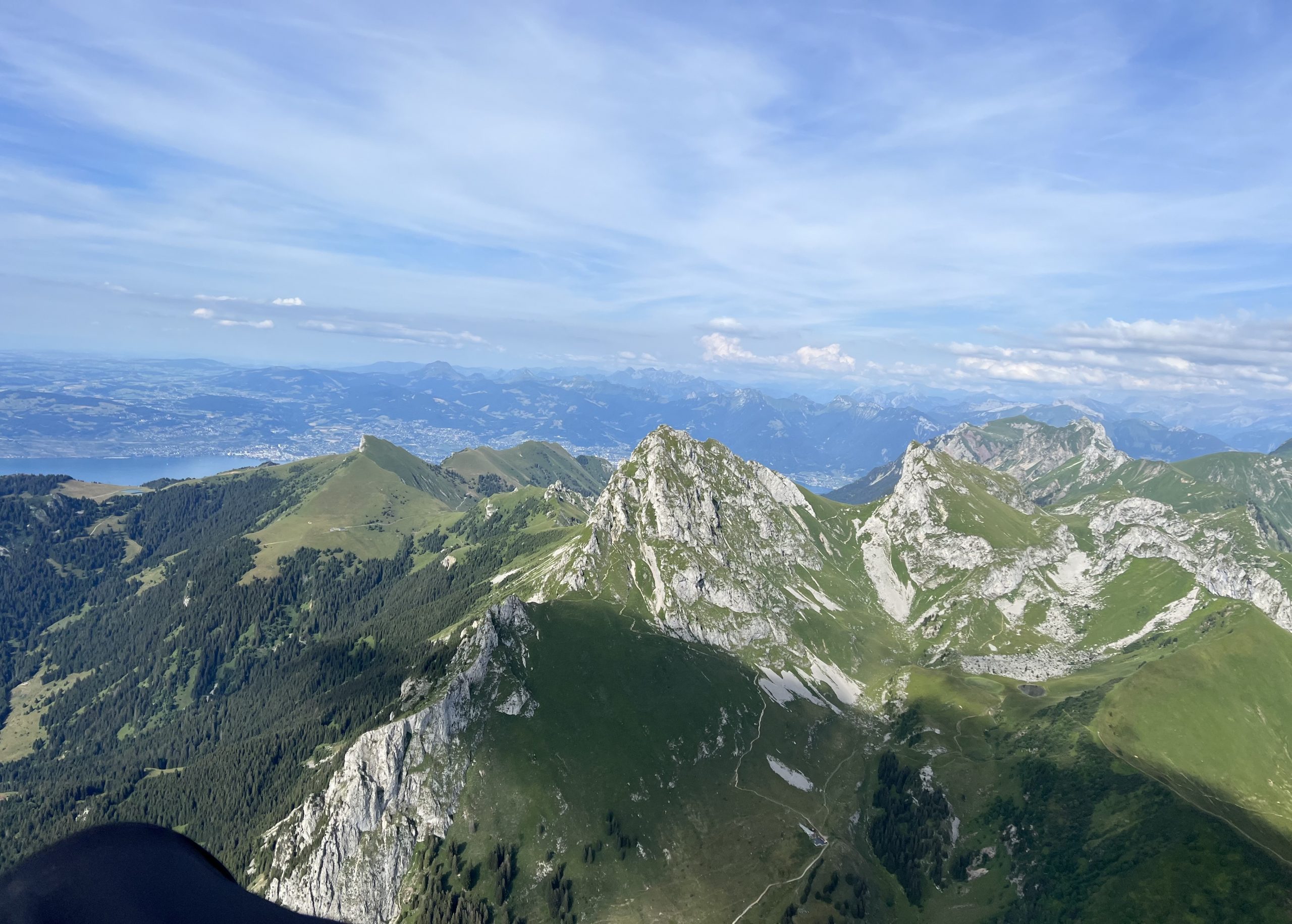 Survol en AR de la Dent d’Oche depuis Orcier – 072023