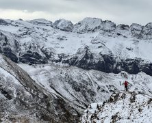 Pointe de Cheserys sous la neige – 2251m – 102023