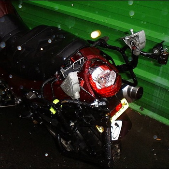 Accident Moto gsxf